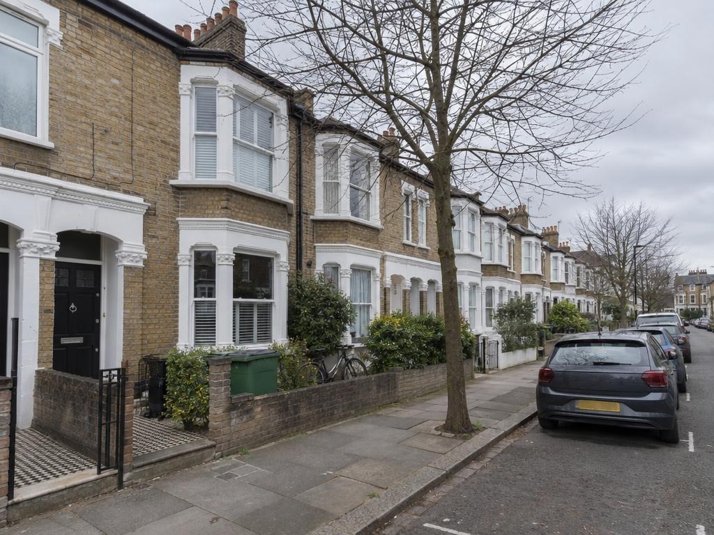 Victorian terraced houses, north London